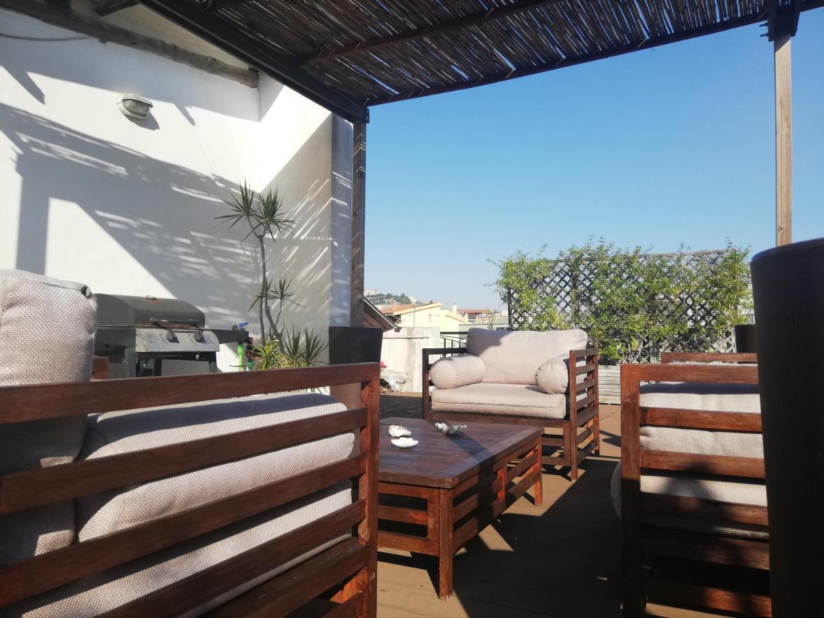 Panoramic Apartment With Terrace In Cagliari Heart Q4832 Bagian luar foto